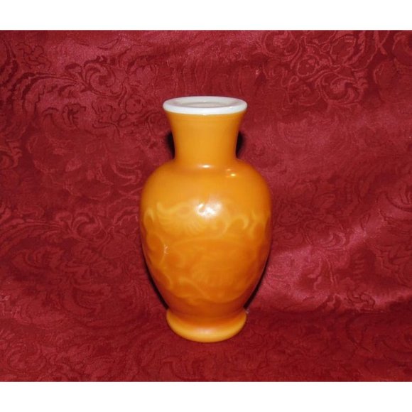 Avon Amber Spring Bouquet Fragrance Vase 1980s - Picture 5 of 5